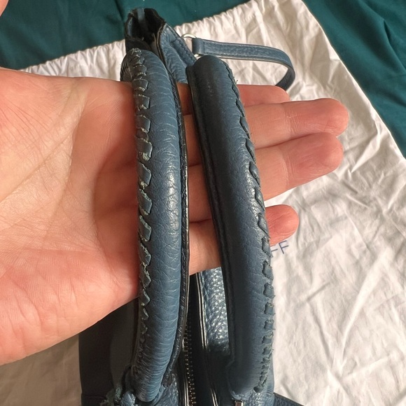 Rebecca Minkoff Regan Satchel in Blue - Picture 2 of 6